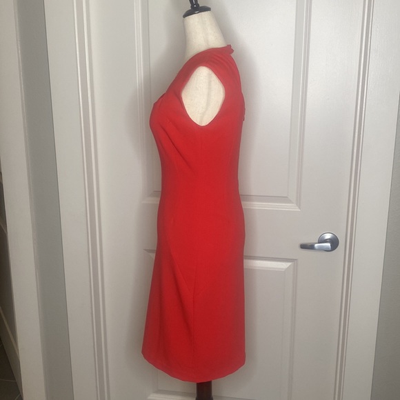 BCBG MaxAzaria Pink Sleeveless Dress Size 2 - Picture 6 of 11